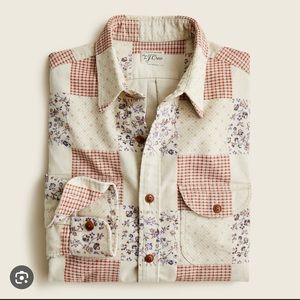 J.Crew classic fit corduroy shirt